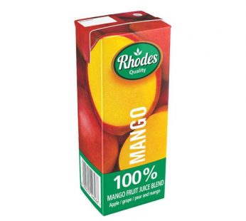 Rhodes 100% Mango Fruit Juice Blend 200ml