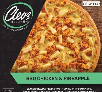 Cleo’s Kitchen Pizza BBQ Chicken & Pineapple 25cm
