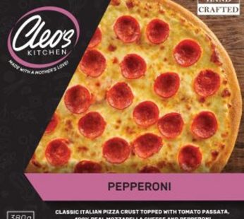 Cleo’s Kitchen Pizza Pepperoni 25cm