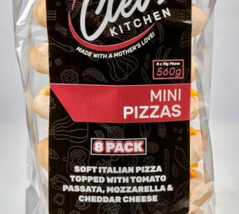 Cleo’s Kitchen Mini Pizzas 8 Pack